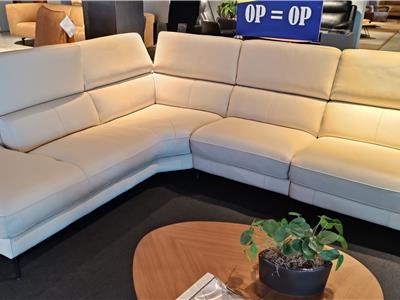 Lederland ROTTERDAM Showroommodel Allura hoekcombinatie